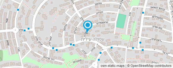 מפת הגעה אל מאיר הרוש עבודות גמר