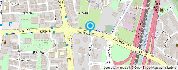 מפת הגעה אל ד"ר דוד נרוב - פסיכולוג