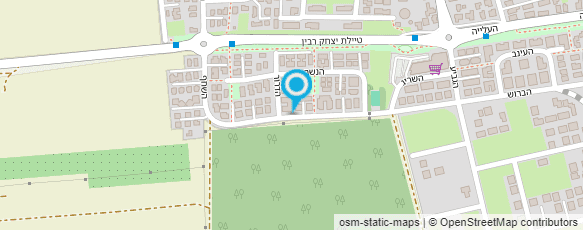 מפת הגעה אל גילה רוזנברג-פסיכותרפיסטית