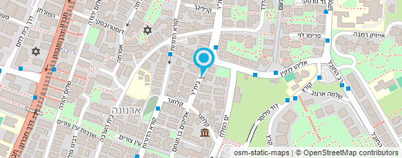 מפת הגעה אל גבריאל לינדנברג-פסיכולוג קליני