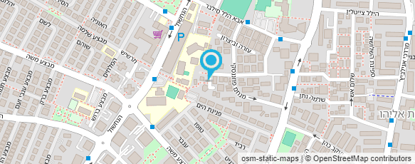 מפת הגעה אל נורית חן מאפרת מקצועית