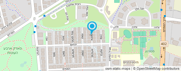 מפת הגעה אל סיון יצחקי-מעצבת פנים