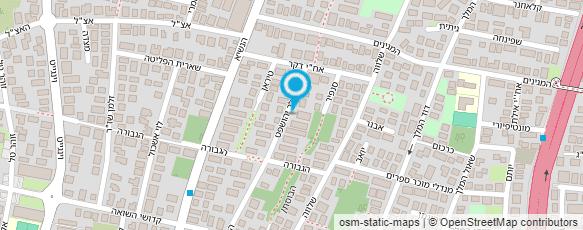 מפת הגעה אל דנה כרמי-עיצוב פנים