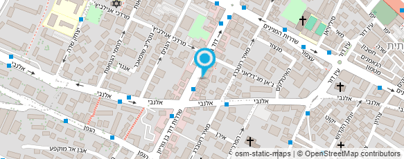 מפת הגעה אל מסעדת שטרודל מושבה גרמנית