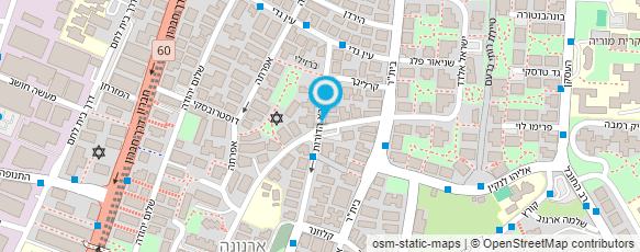 מפת הגעה אל נעה עציון-פסיכולוגית