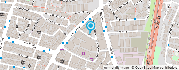 מפת הגעה אל אולמי ברסלב