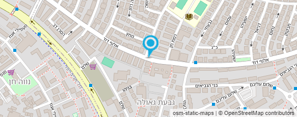 מפת הגעה אל מכון לוסטיג