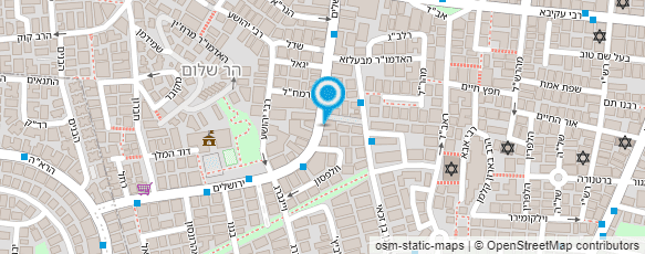 מפת הגעה אל י.שניידמן