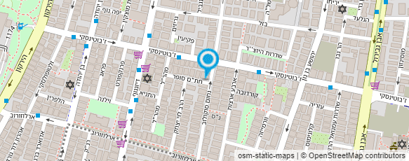 מפת הגעה אל קרולין ראש-פסיכולוגית קלינית