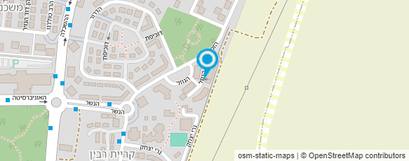 מפת הגעה אל דניאל איפור בימי הולדת