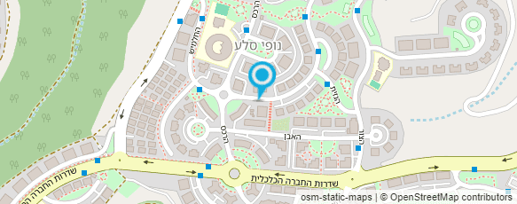 מפת הגעה אל מנעולי אדומים