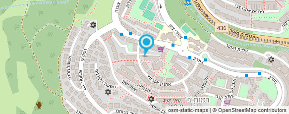 מפת הגעה אל סטודיו אורנים