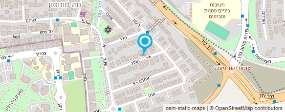 מפת הגעה אל יפה פולק-תרפיה באמנויות