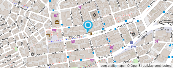 מפת הגעה אל קאן-בר מסעדה