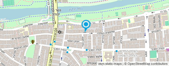 מפת הגעה אל כפיר לוי-פיתוח קול