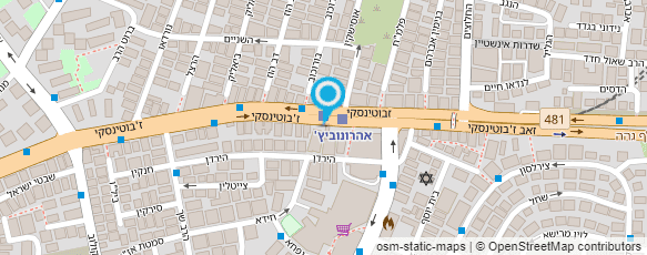 מפת הגעה אל טרם-איכילוב