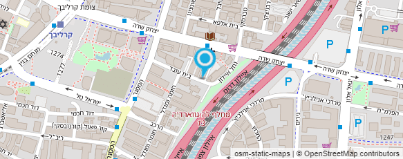 מפת הגעה אל קליניקה כרמל