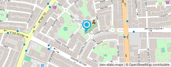 מפת הגעה אל רן חפץ עיצוב שיער מפת הגעה אל רן חפץ עיצוב שיער