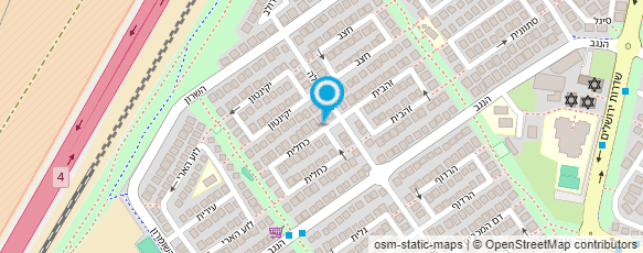 מפת הגעה אל בתיה פת-תרפיה באמנויות