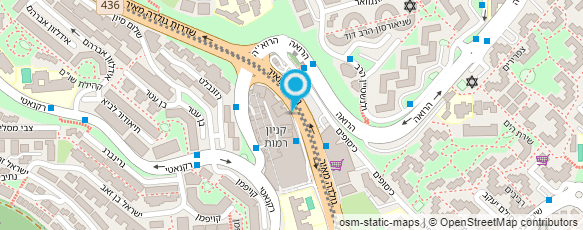 מפת הגעה אל הולי בייגל Holy Bagel