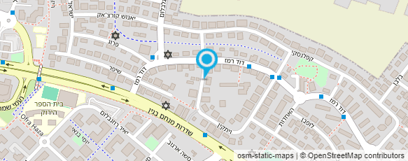 מפת הגעה אל הבית של רונית