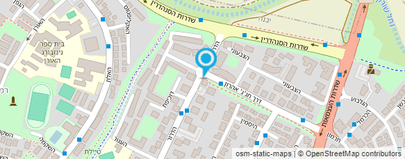 מפת הגעה אל שובע הבית של המאפים