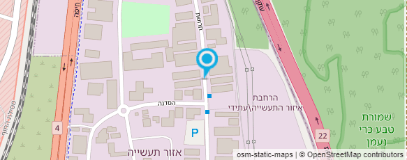 מפת הגעה אל קליק תעשיות דפוס ושילוט