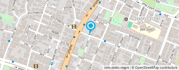 מפת הגעה אל רויטל טוריסקי-תרפיה באמנויות