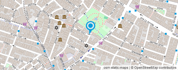 מפת הגעה אל איתן מור-עיצוב גרפי