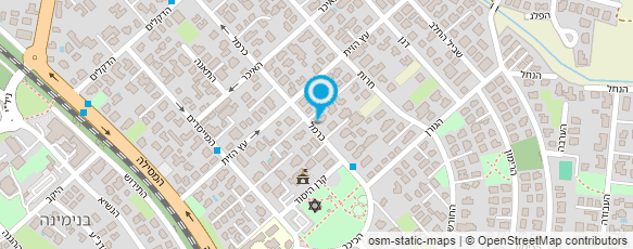 מפת הגעה אל מיזל יזום והשקעות