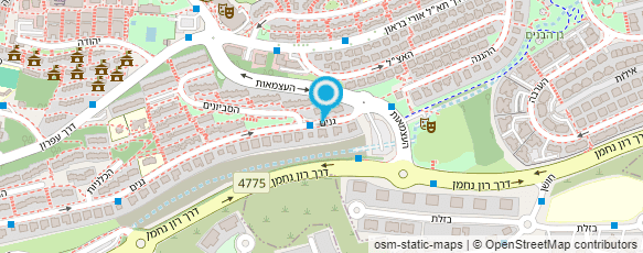 מפת הגעה אל ג'ינה עוגות מעוצבות