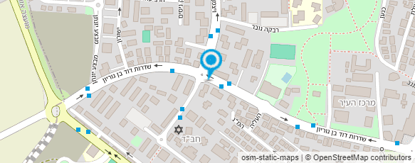 מפת הגעה אל הצללת הדרום