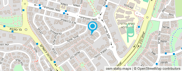 מפת הגעה אל אדוה לבוצ'קין תכנון ועיצוב פנים.