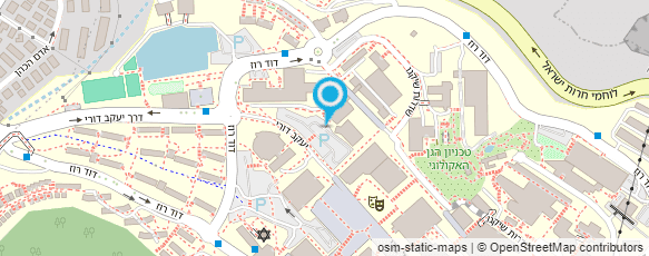 מפת הגעה אל הטכניון-הפקולטה לרפואה-המרכז לרפואת שינה