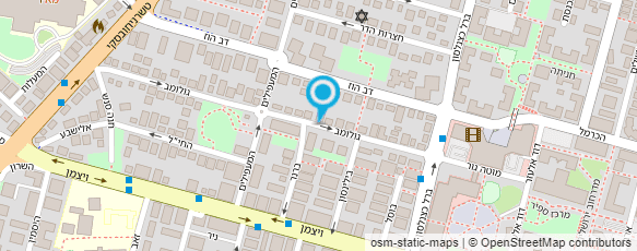 מפת הגעה אל גן לעניין