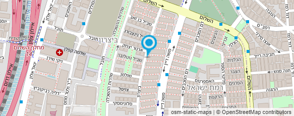 מפת הגעה אל סטודיו טוקה-שירלי ליברמן