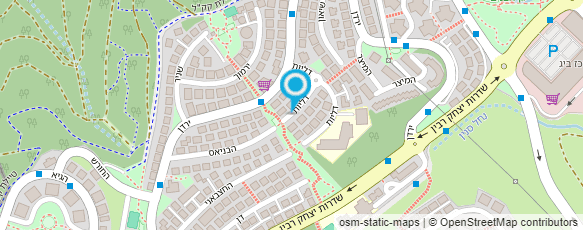 מפת הגעה אל תכנון ויעוץ אלומיניום-ירון אקר