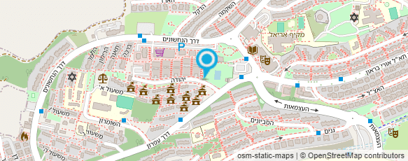 מפת הגעה אל מכון אורתופדי