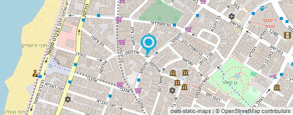 מפת הגעה אל עו"ד מינקוביץ נתן