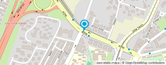 מפת הגעה אל בי"ח תל השומר(שיבא)-מחלקת גריאטריה ב'