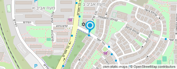 מפת הגעה אל עידית הירש