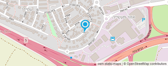 מפת הגעה אל כיוונים אחרים-מרכז לאבחון