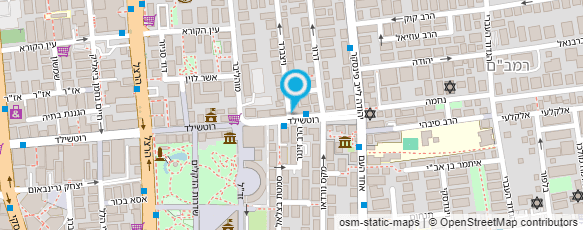 מפת הגעה אל אינה עיצוב פנים In'Designs