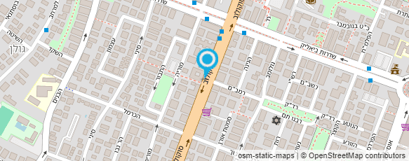 מפת הגעה אל אורין לוין רוזן