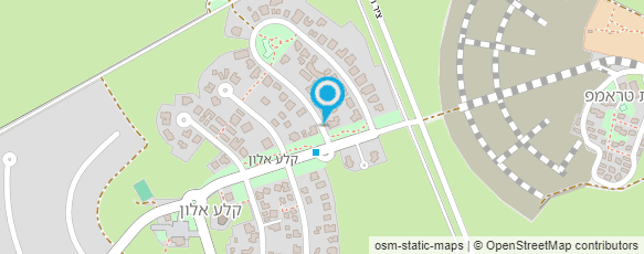 מפת הגעה אל בצבע הטבע