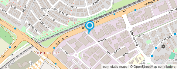 מפת הגעה אל ג'קיו תקשורת בע"מ