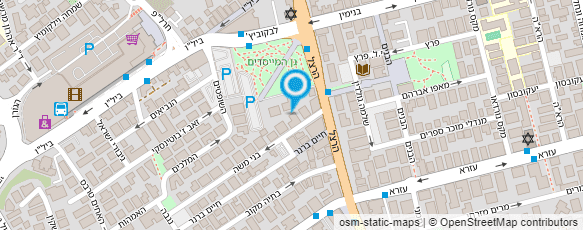 מפת הגעה אל איתן - מאמן כושר אישי