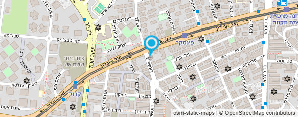 מפת הגעה אל גן מעון כיף לי