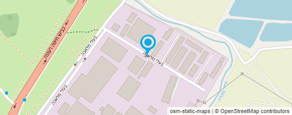 מפת הגעה אל ח.י.פ תעשיות עץ