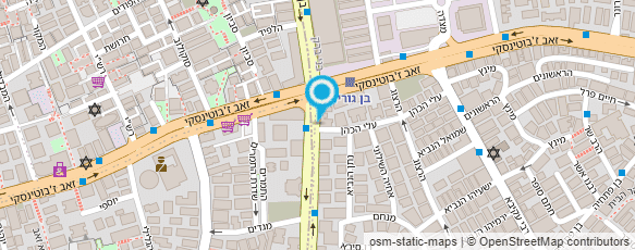 מפת הגעה אל עמנואל עיצוב שיער